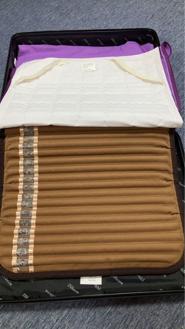 バイオマット宝石温熱　7000mx シングル、ミニマット、枕3点セット