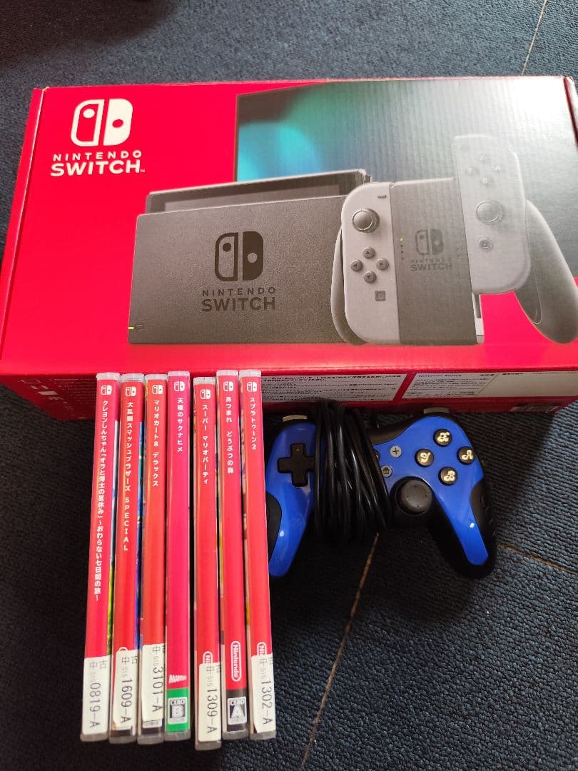 Nintendo Switch 本体 + ゲームソフト 7本 + コントローラー