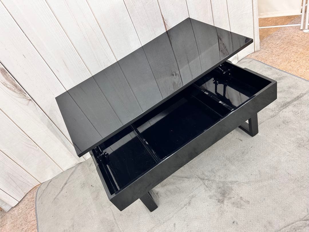 リビング昇降テーブル　ローテーブル