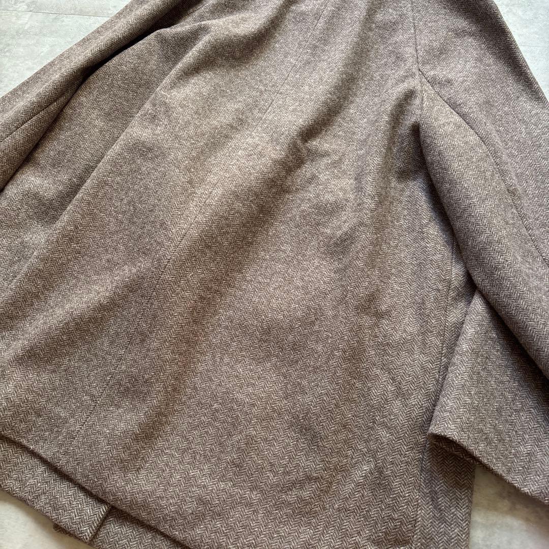 極美品！GLOBALWORK グローバルワーク 軽やかストレッチ衿2wayコート