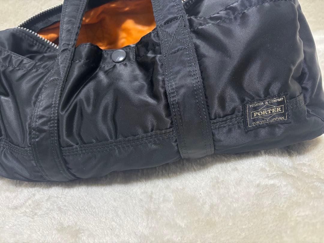 美品 PORTER タンカー ボストンバッグ ブラック 吉田カバン