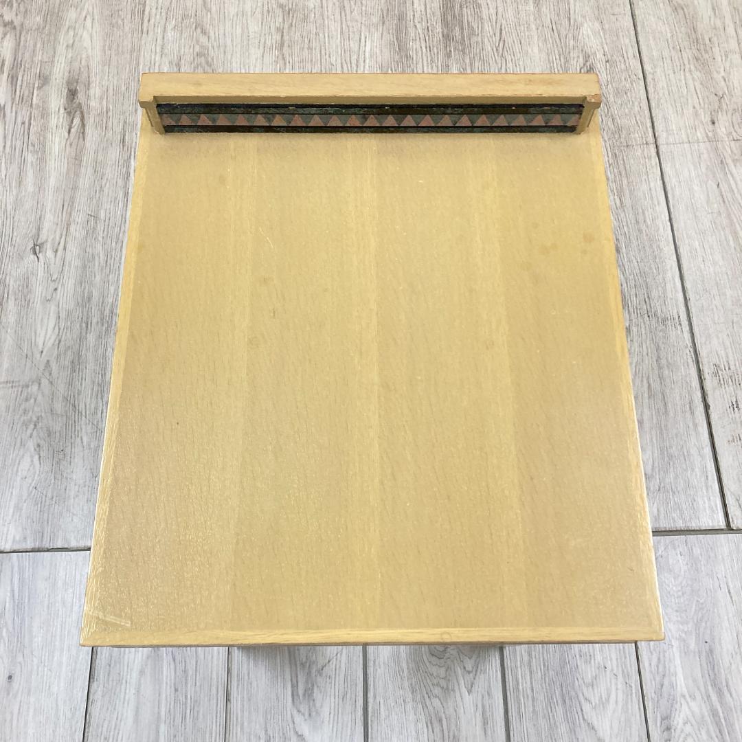 サイドテーブル　コンソール　花台　木製