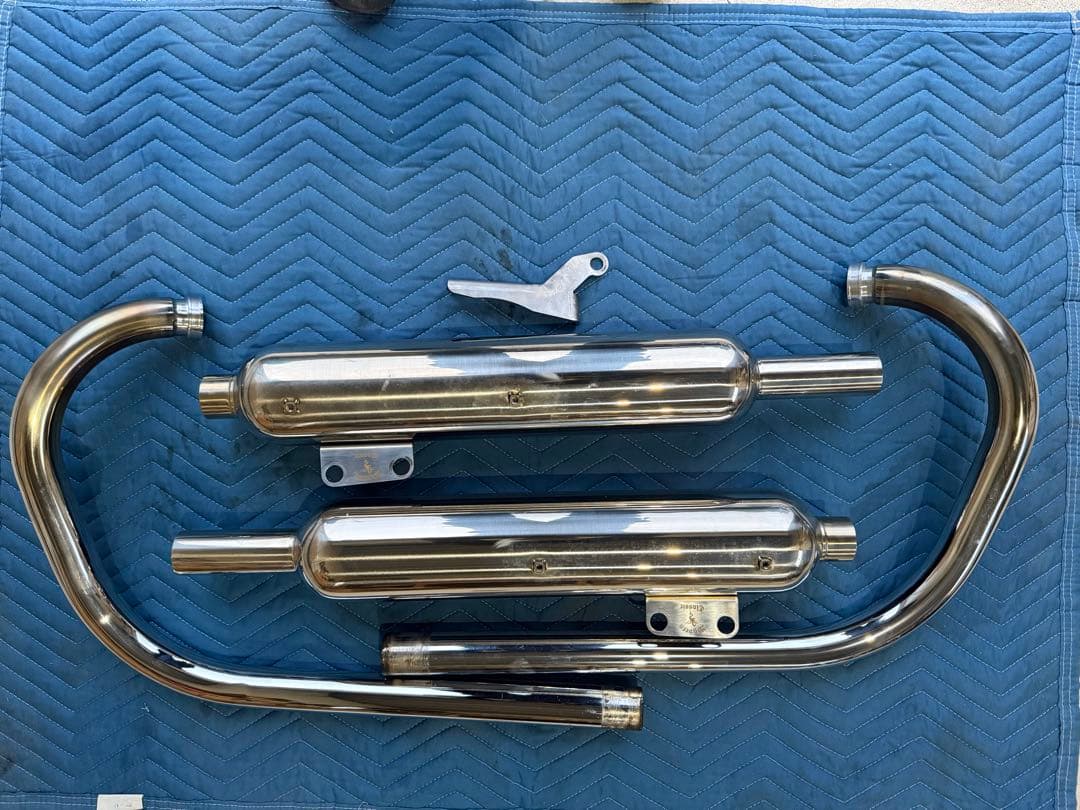 r’sgear ワイバンクラシックフルエキゾースト(W800)