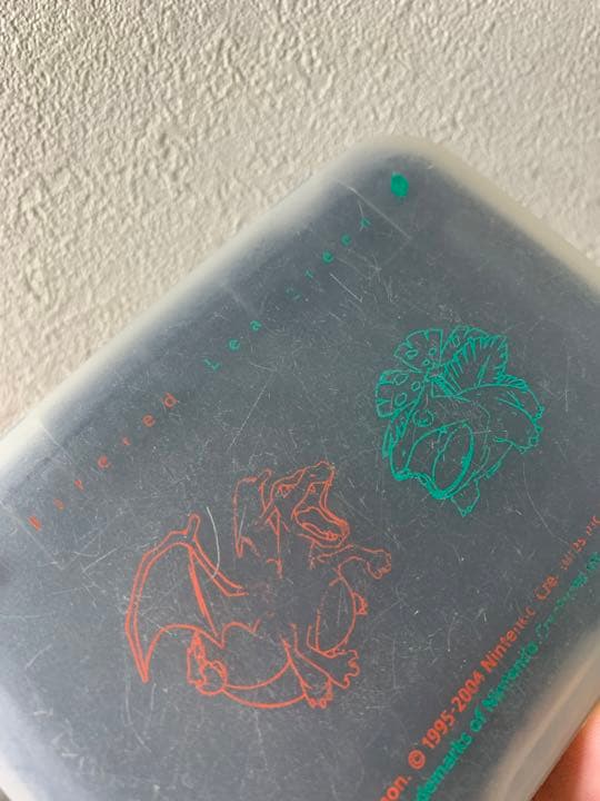 懐かしポケモンセット(ポケモンソフト、カセットケース、ゲームボーイアドバスSP)