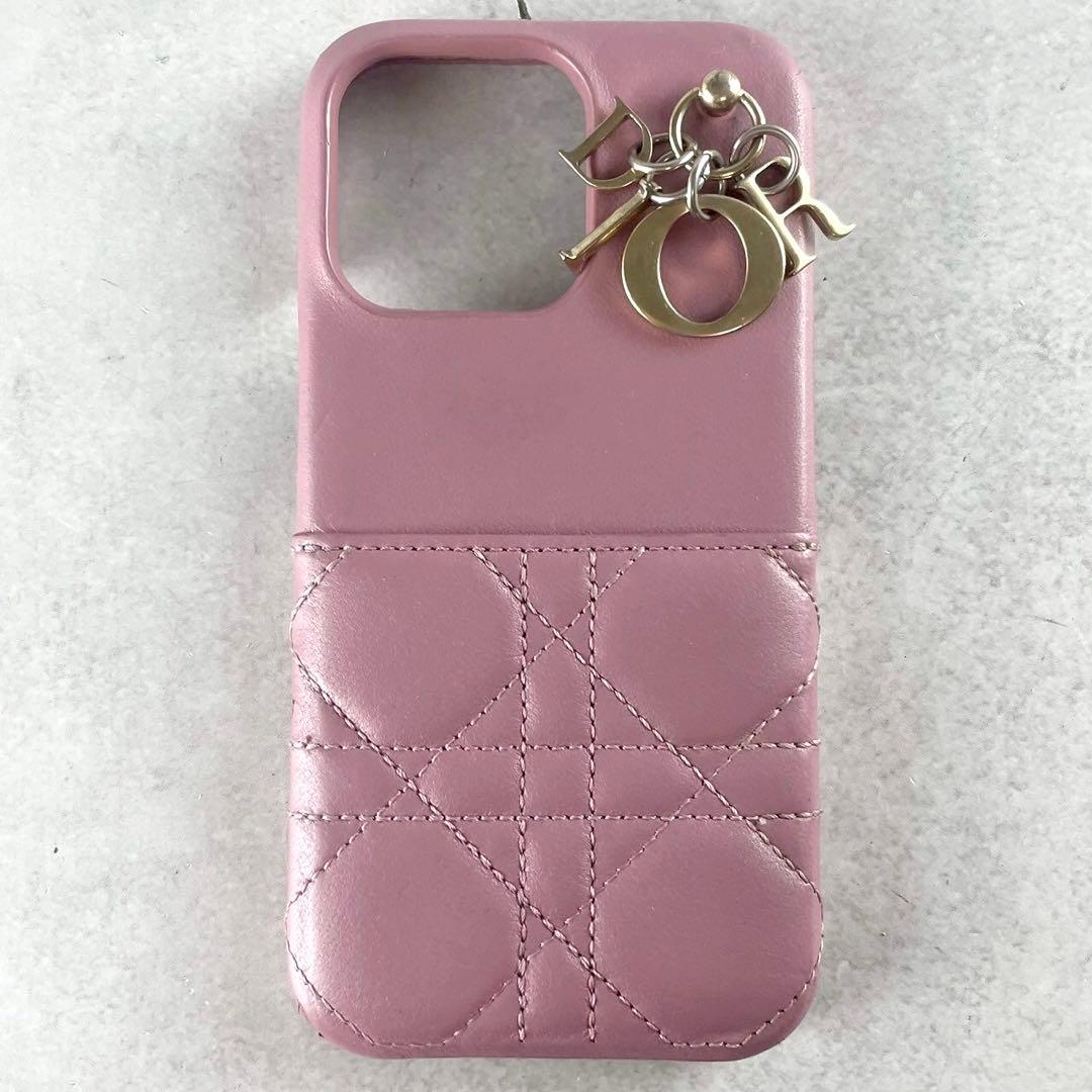 希少★ディオール Lady Dior iPhone 13pro スマホケース