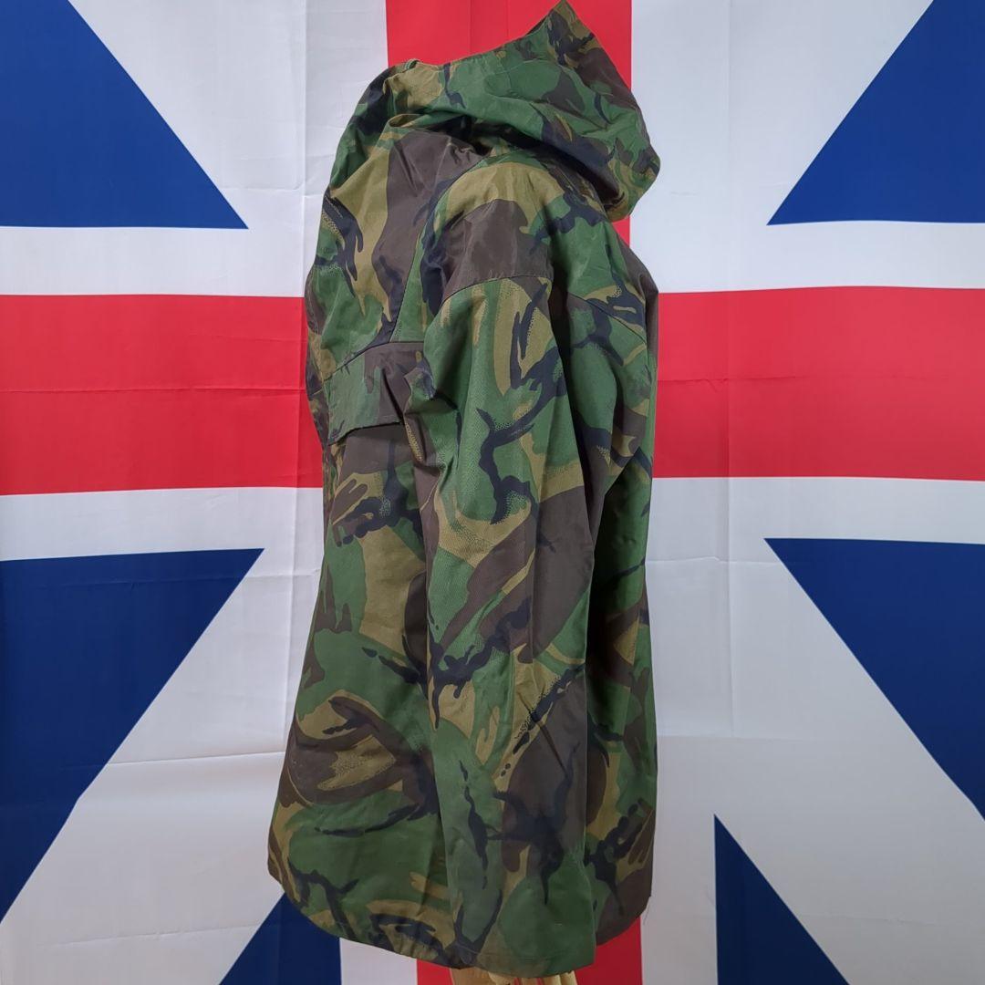 イギリス軍PVC防水DPMカモフラースモックフード付きミディアム170/90