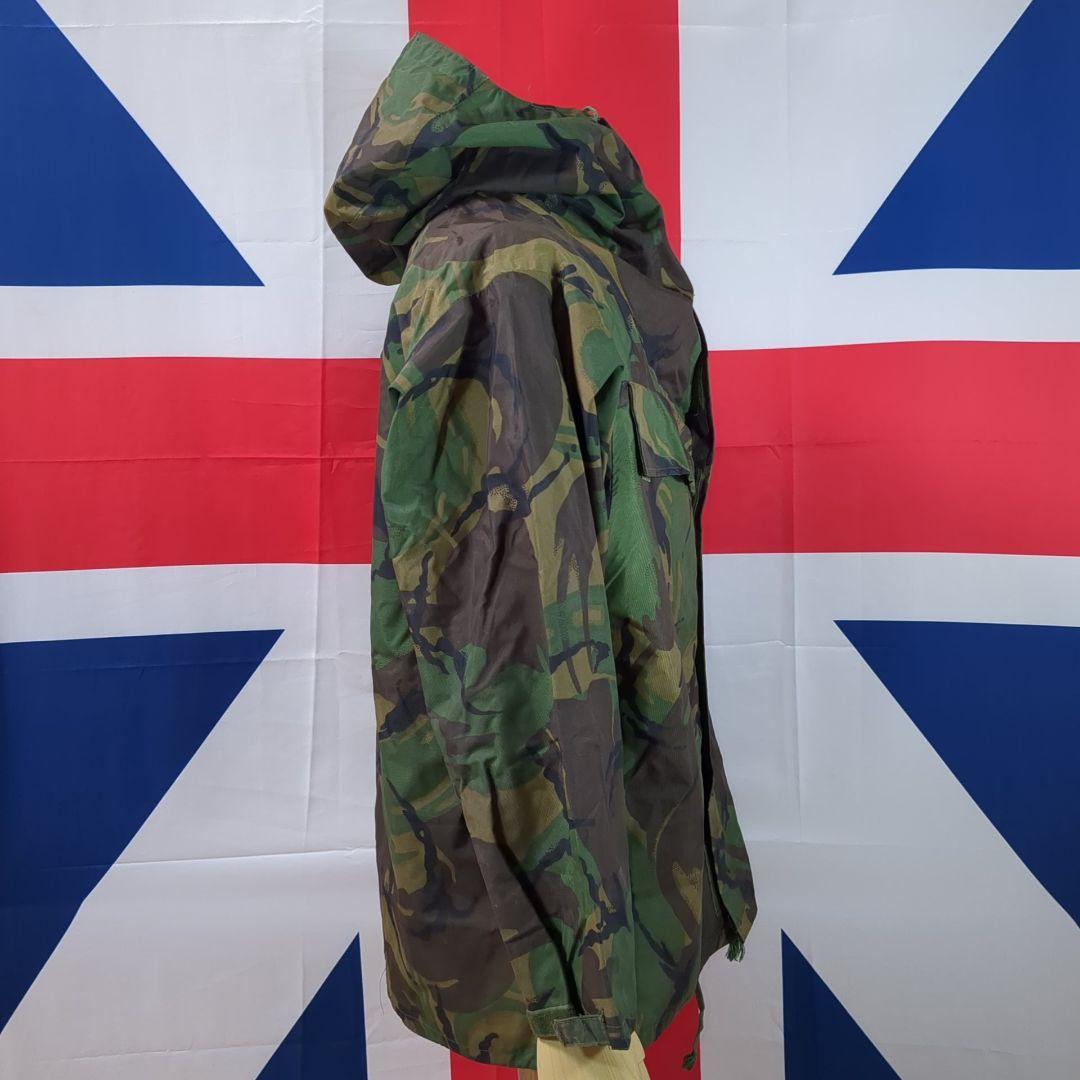 イギリス軍PVC防水DPMカモフラースモックフード付きミディアム170/90