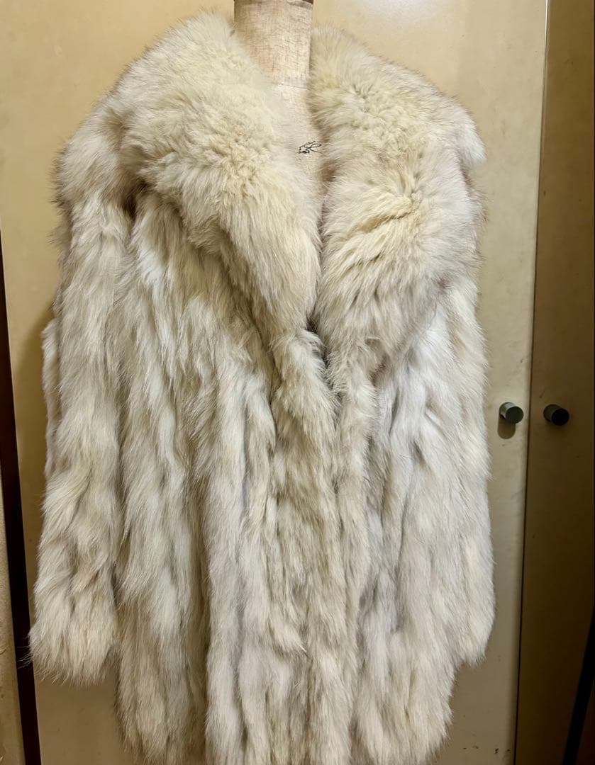 ブルーフォックス リアルファーコート