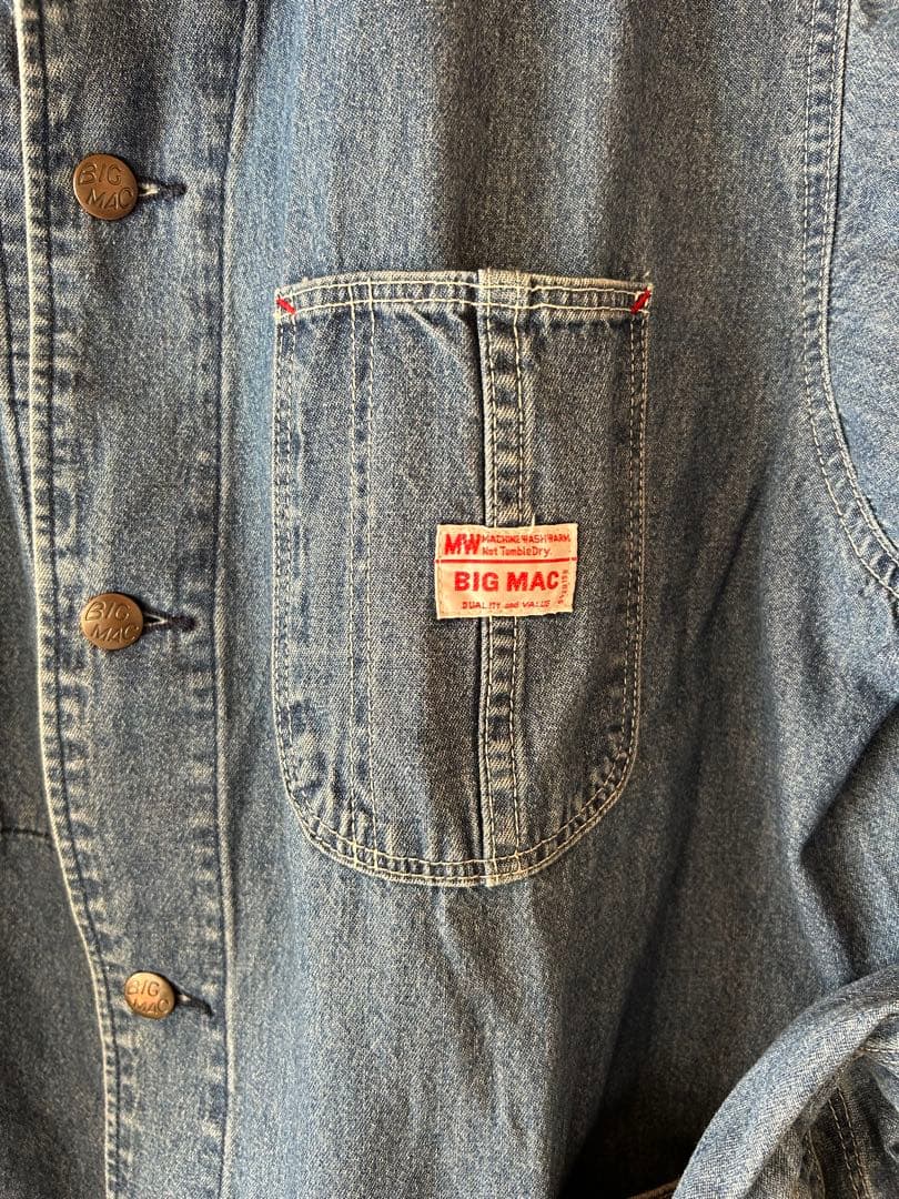 BIG MAC デニムカバーオール サイズ40