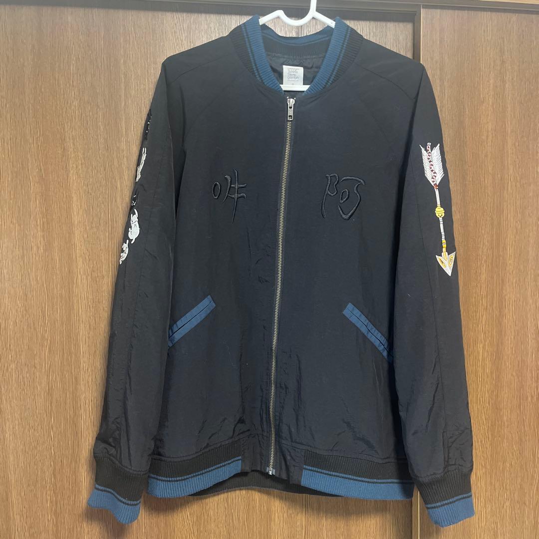 グラニフ 石黒亜矢子 「阿吽猫破魔矢ブルゾン」 Mサイズ