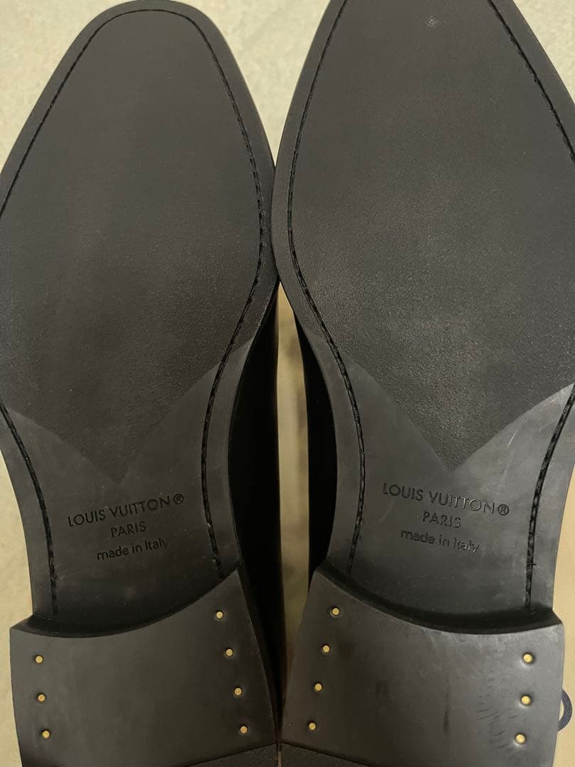 LOUIS VUITTON ダミエデザイン ドレスシューズ