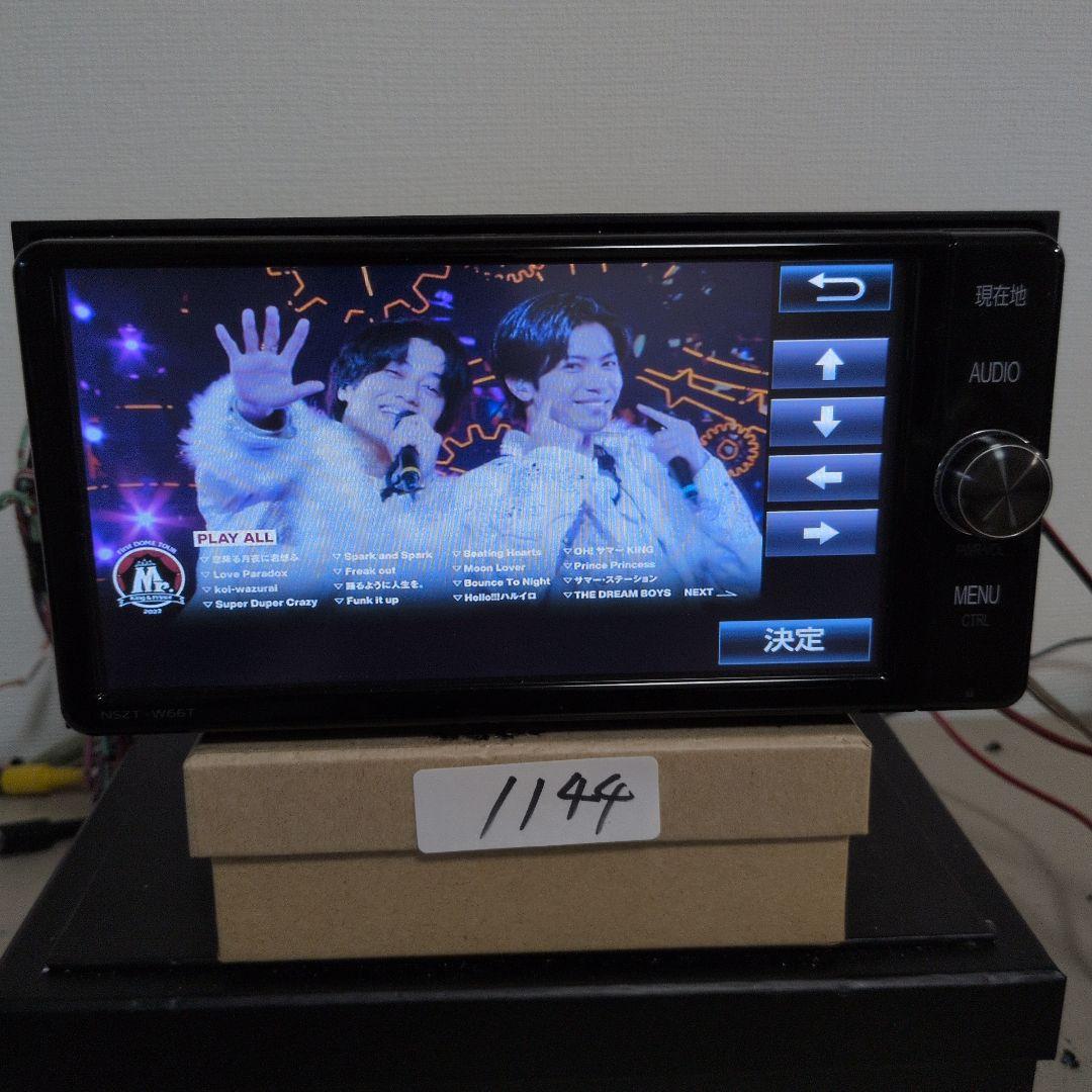 144 動作良好 Bluetooth トヨタ純正ナビ NSZT-W66T 解除済