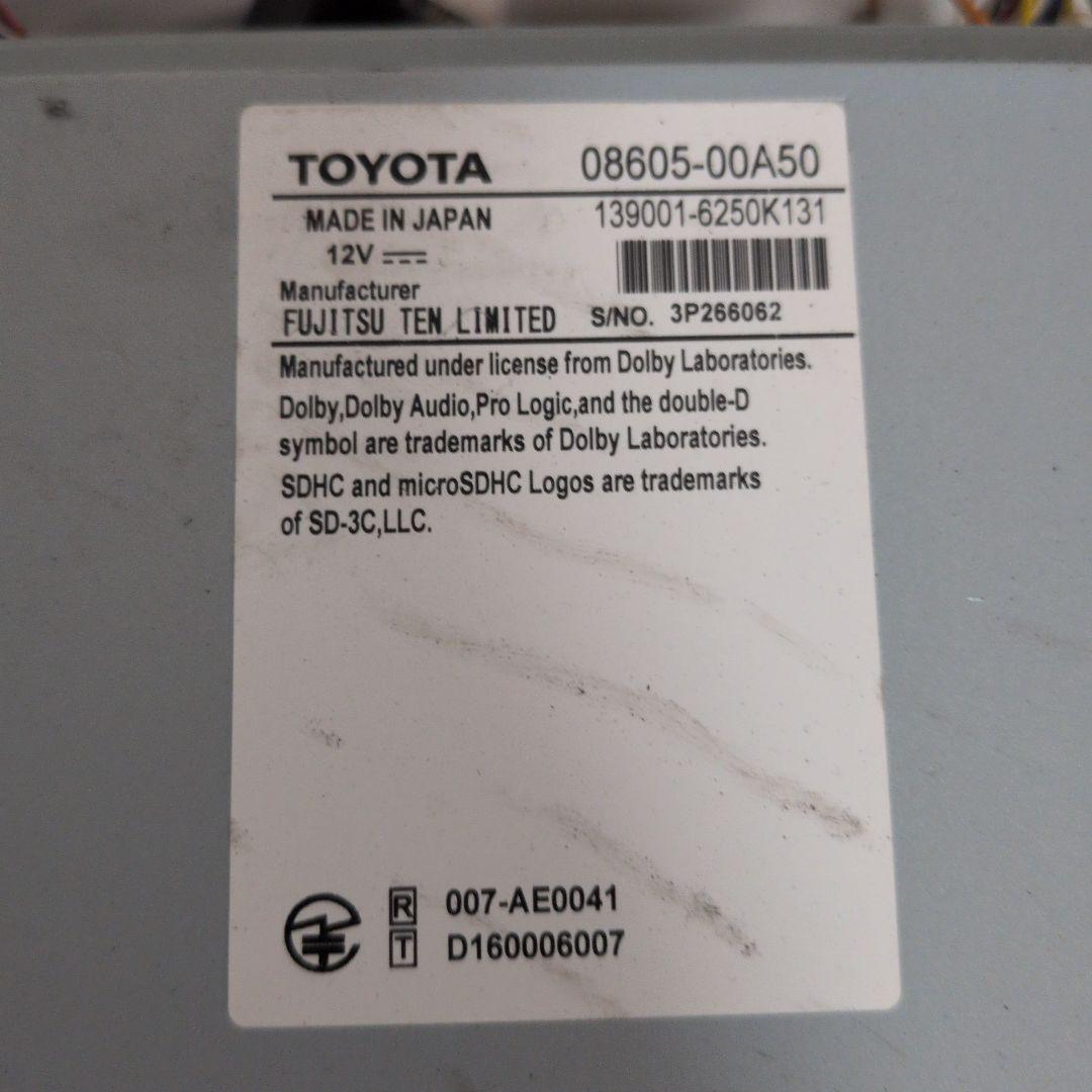 144 動作良好 Bluetooth トヨタ純正ナビ NSZT-W66T 解除済