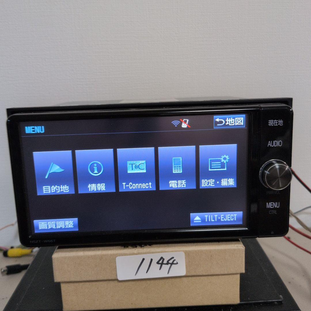144 動作良好 Bluetooth トヨタ純正ナビ NSZT-W66T 解除済