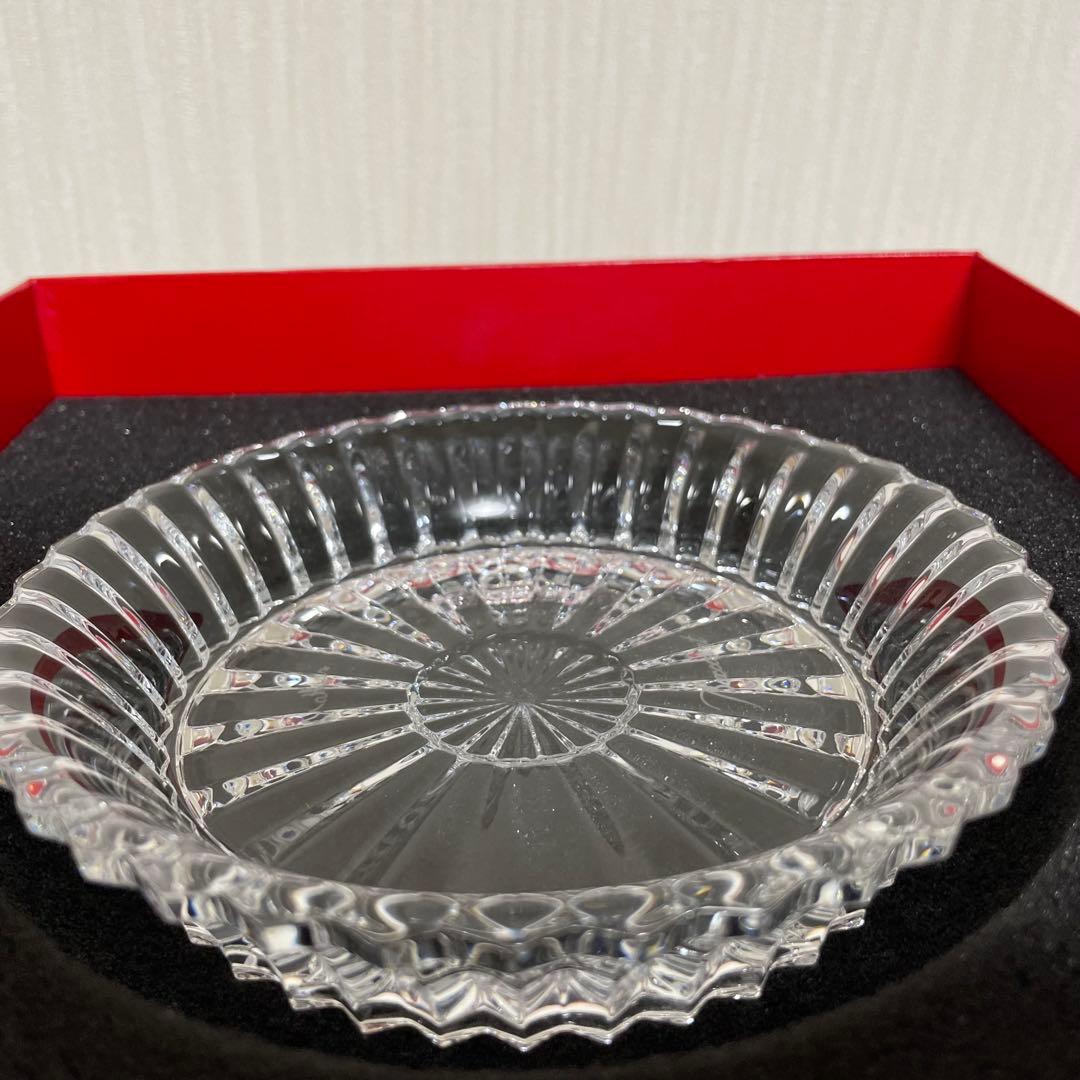 新品未使用　Baccarat バカラ ミルニュイ ディッシュ 13cm