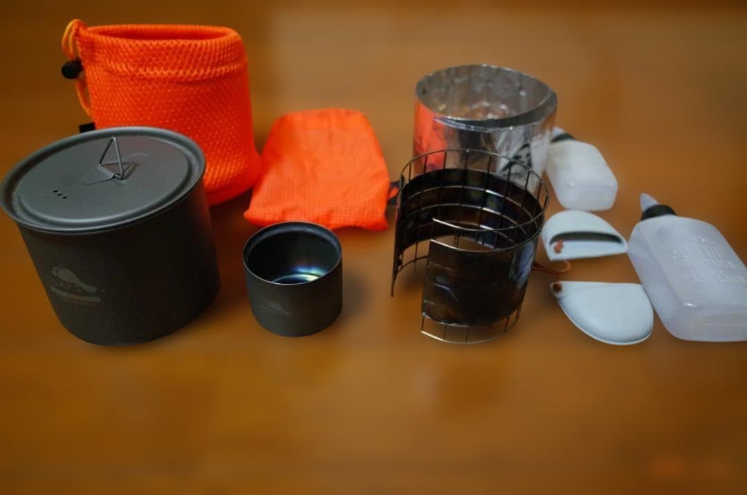 美品　トークス /チタンポット 550NH&チタンアルスト&五徳　＋おまけ