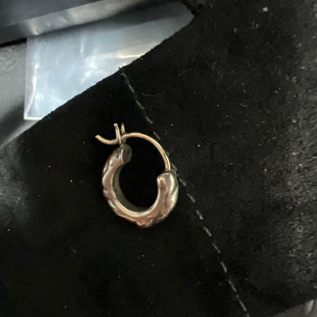 CHROME HEARTS クロムハーツ タイニースクロールフープピアス