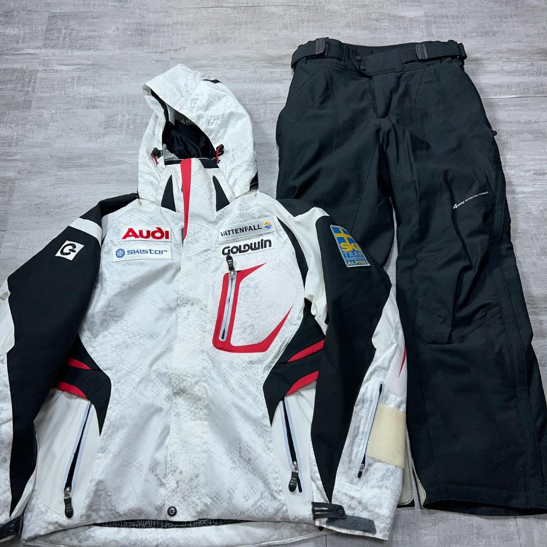 スウェーデン代表モデル GOLDWIN サイドフルオープン スキーウェア S