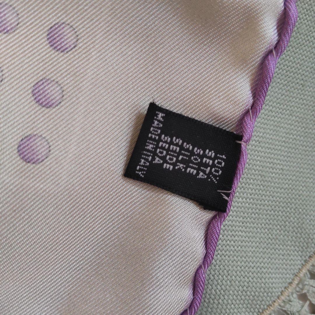 フィナモレ　シルク　ポケットチーフ　7枚セット