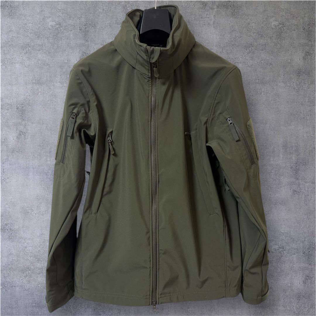 CONDOR609 SUMMITZERO ソフトシェルジャケット OD US-M