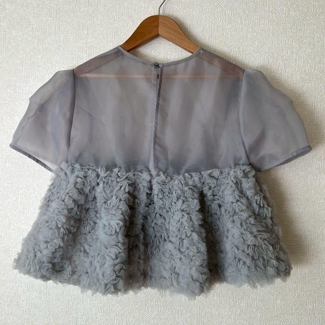 niana オーガンジートップス オールインワン 2ピースセット オケージョン