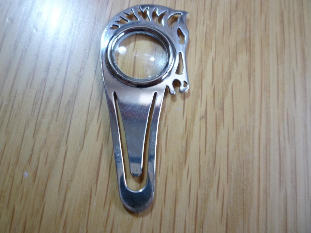 エルメス シュバル ブックマーク　ルーペ付　マネークリップ HERMÈS