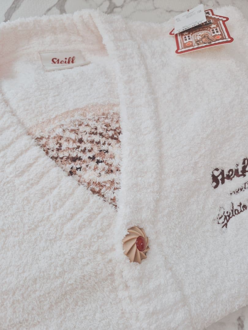 ジェラートピケ【シュタイフ】カーディガン【M-L】