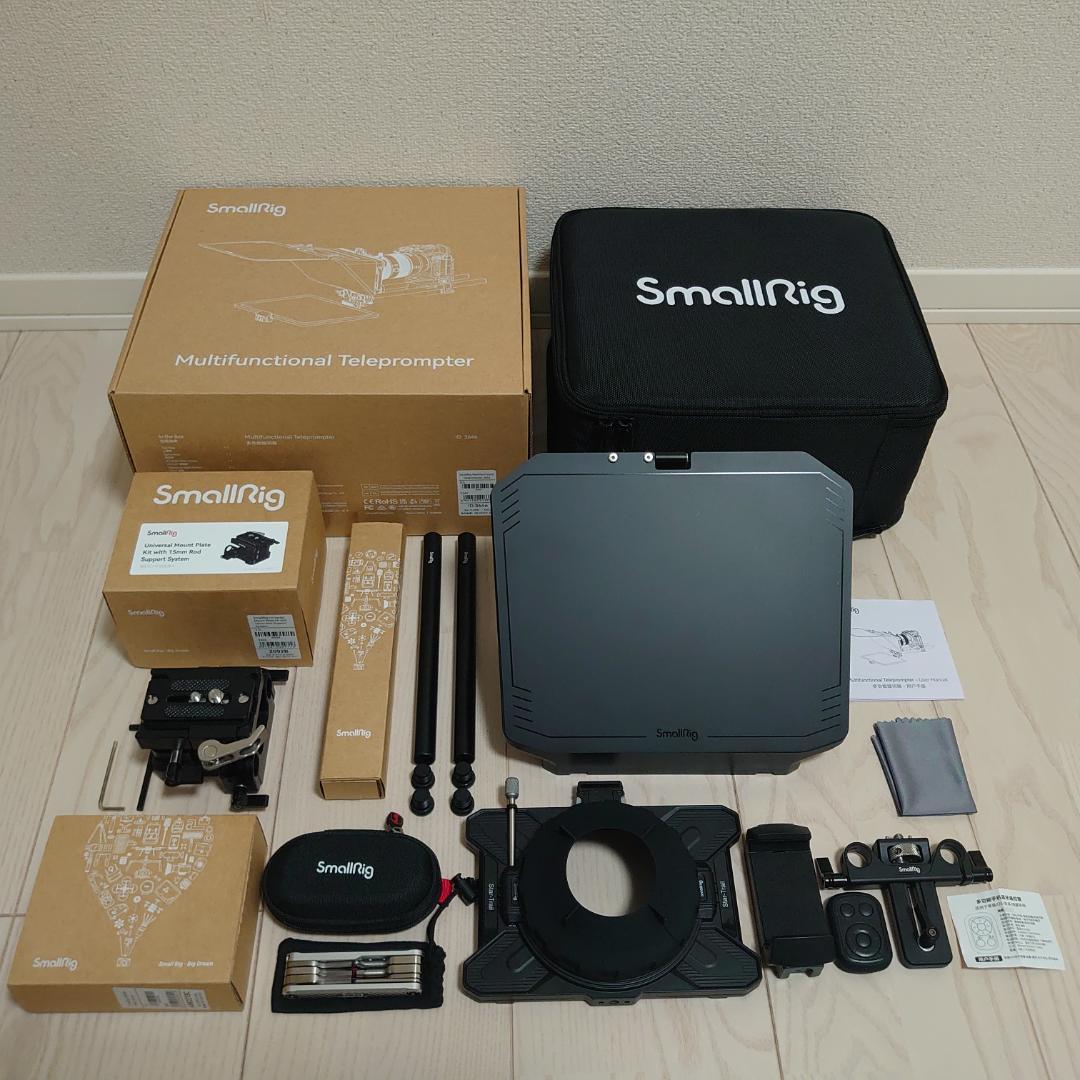 【美品】SmallRig 多機能テレプロンプター 3646 セット