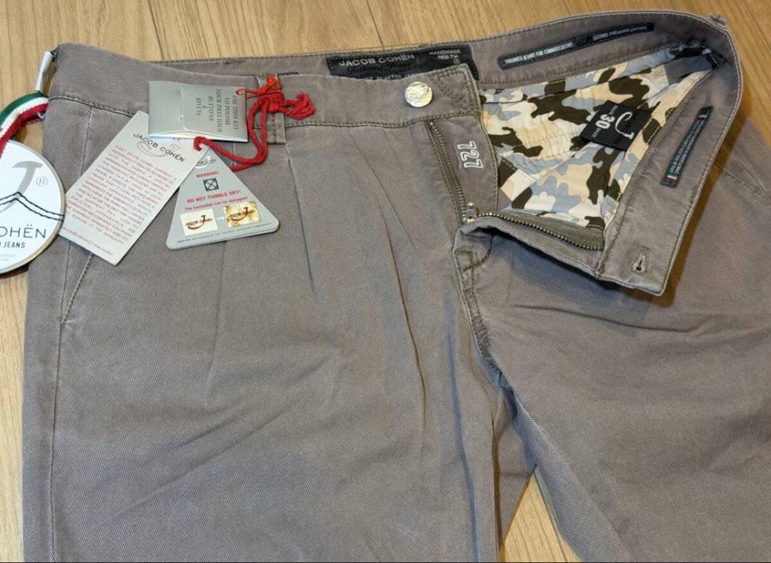 JACOB COHEN J727 ヤコブコーエン 30サイズ　グレージュ