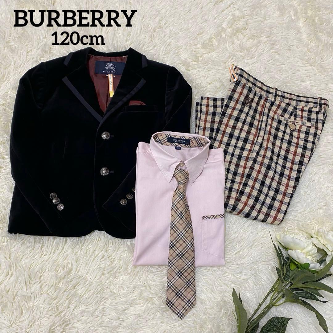 【BURBERRY LONDON】 フォーマル4点セット ノバチェック スーツ