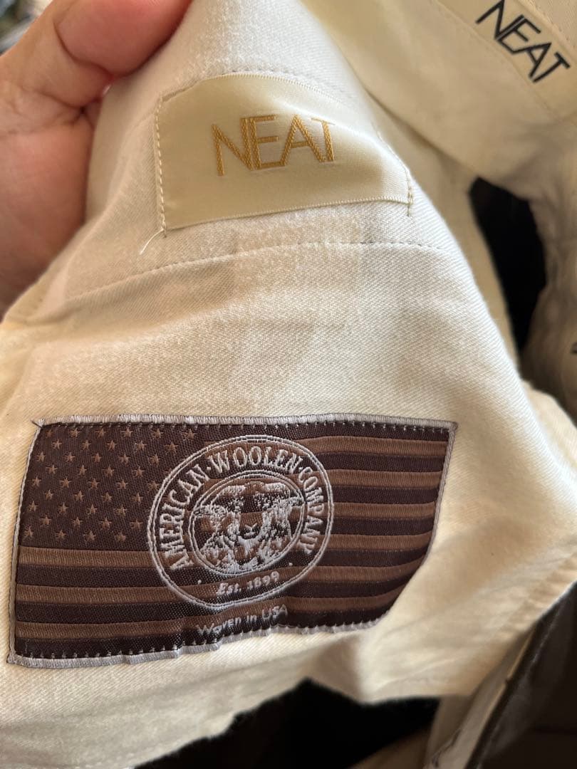 NEAT AWC CavalryTwill Wide スラックス size46