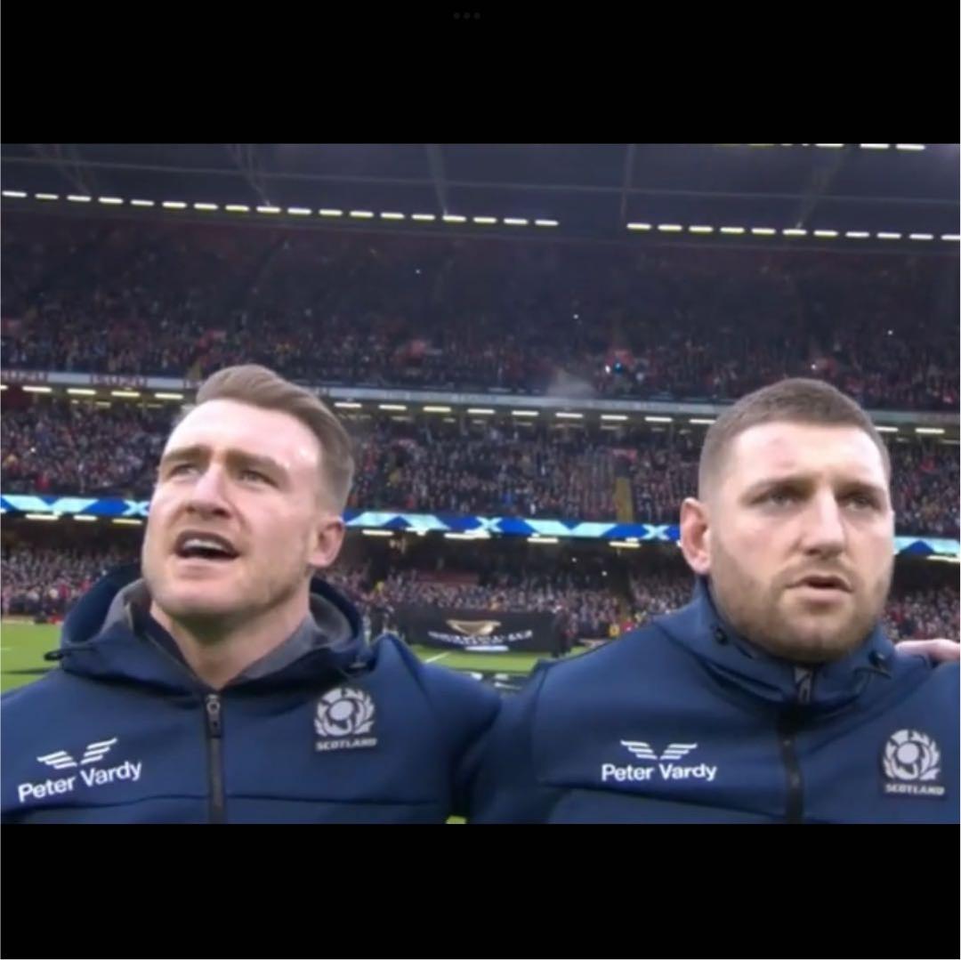 ラグビースコットランド代表 2022 スキューバ フーディージャケット 海外M