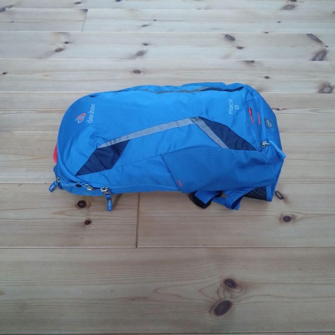 【美品】deuter／Race 8／アジュール／ラピス／廃盤モデル