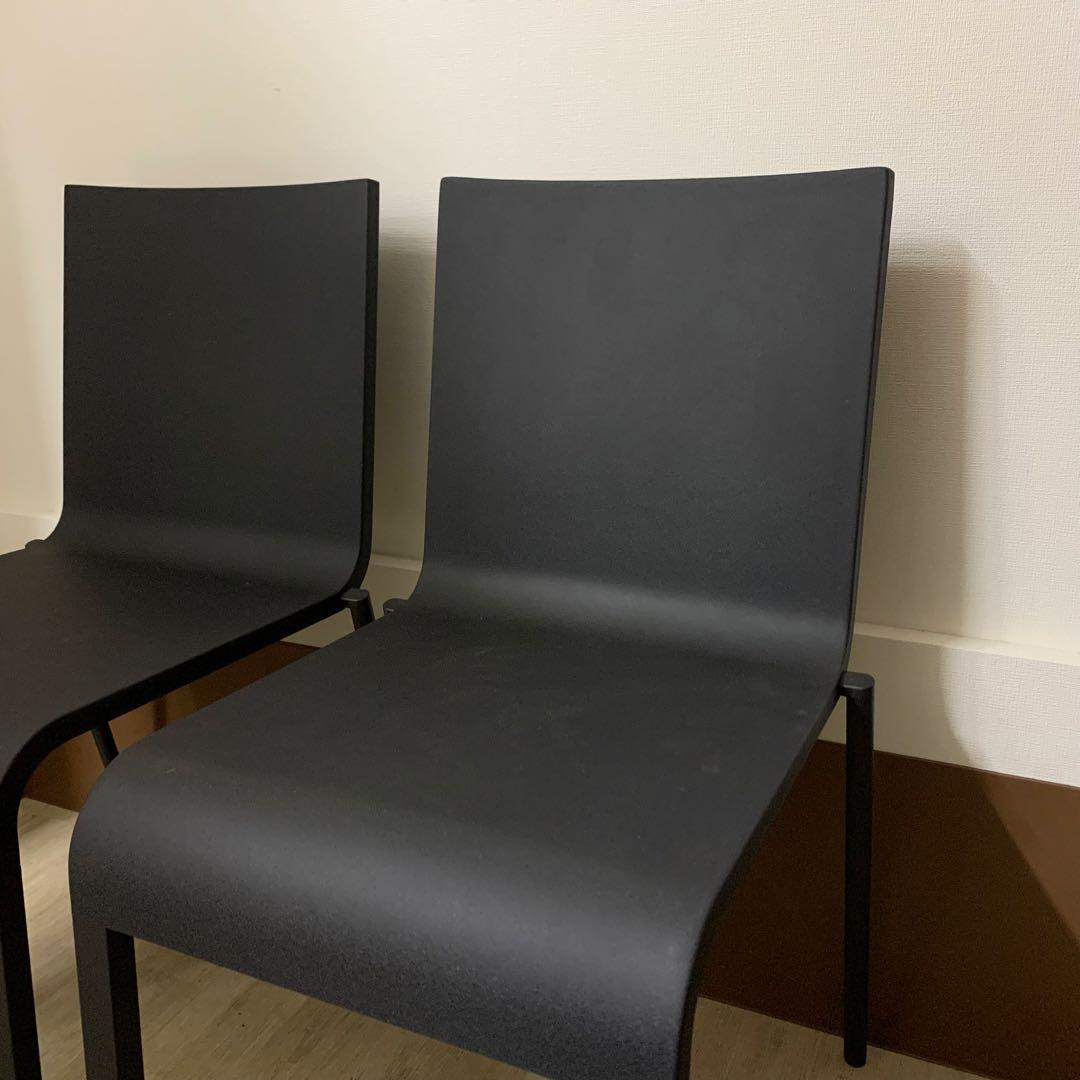 ①vitra .03 ヴィトラ ゼロスリー スタッキング 2脚set