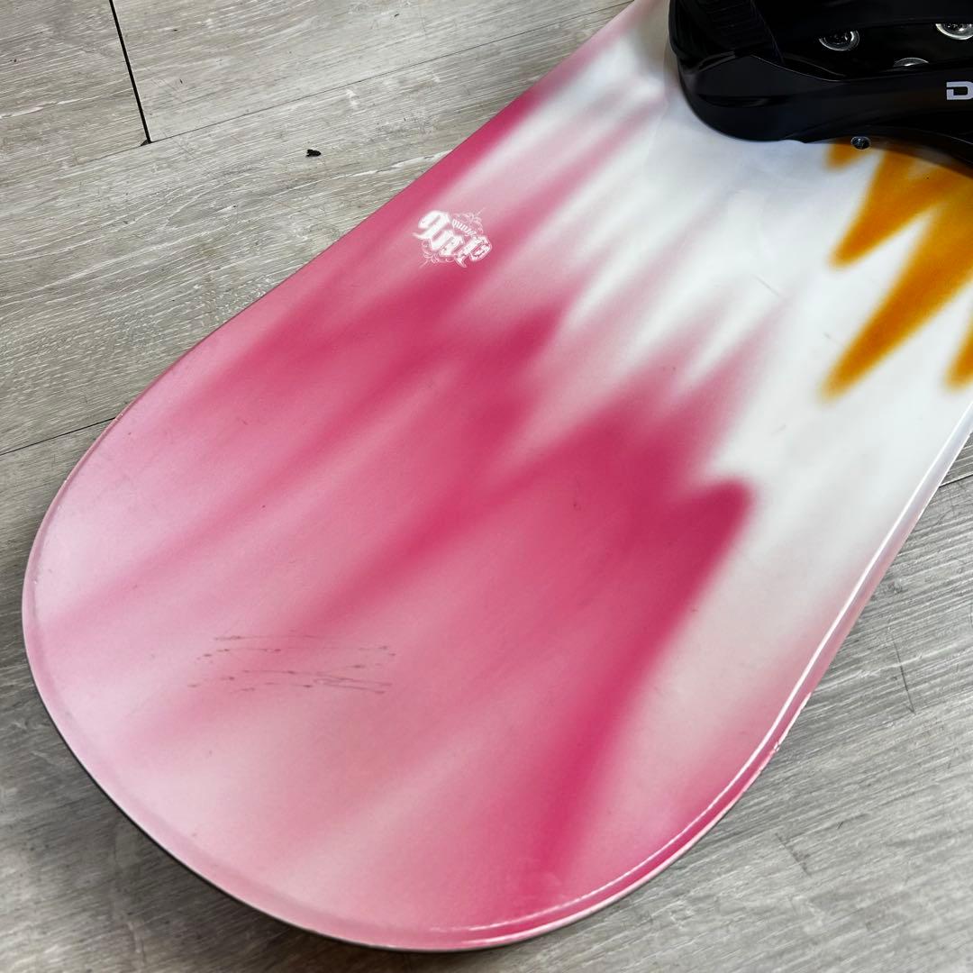 【送料無料】DUB スノーボード 144cm スノボ　初心者