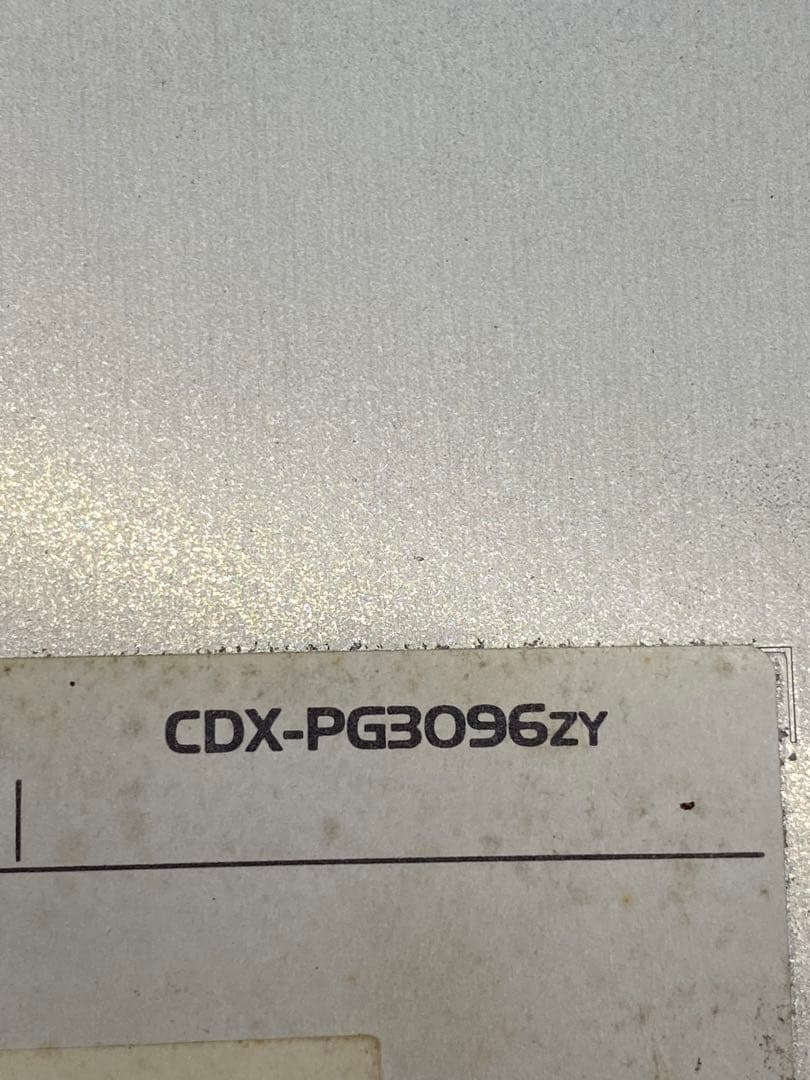 カロッツェリアKEH-P303 CDX-PG3096ZY ジャンク品