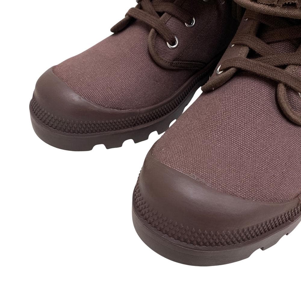 新品 PINK HOUSE ピンクハウス フリル ハイカットスニーカー 茶 L