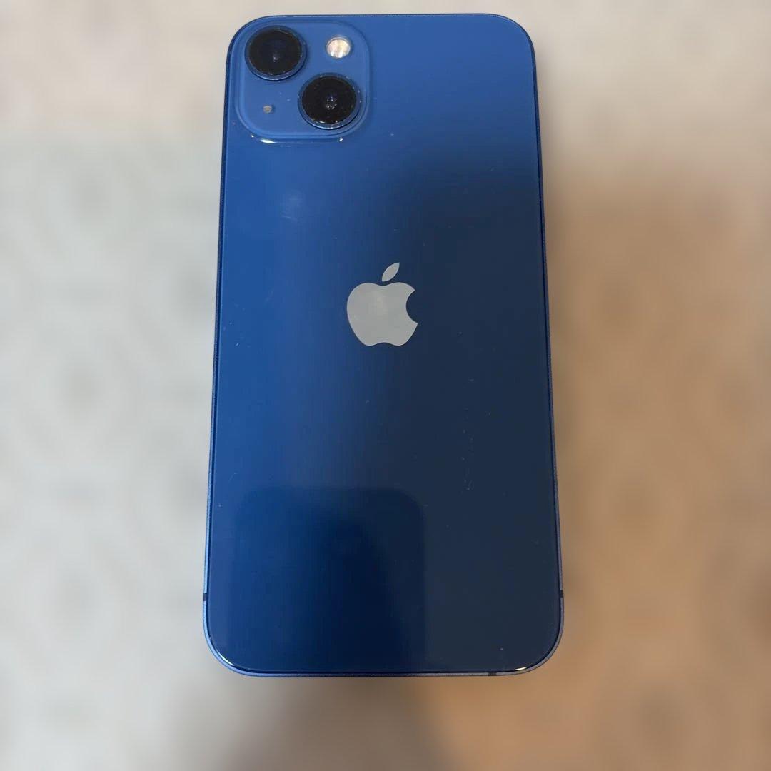 iPhone 13 256GB ブルー docomo 本体 美品　初期化済