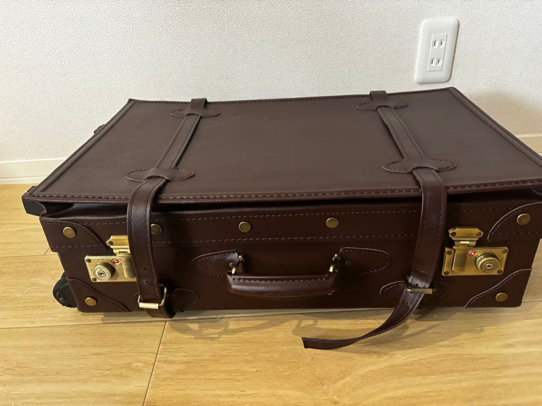 トランクケース アンティーク スーツケース レトロ 革 キャリーケース