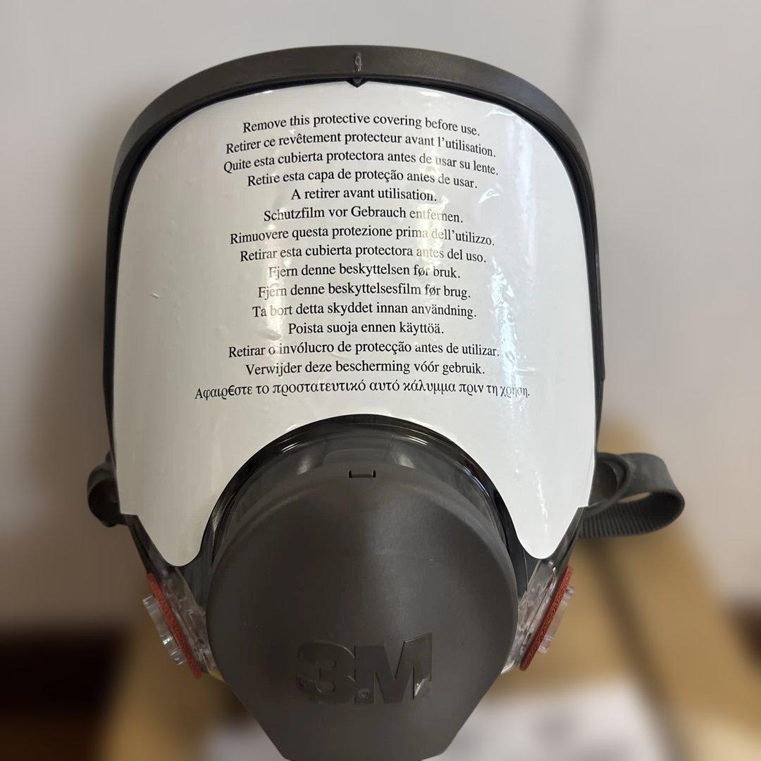 未使用　米軍放出品　3M 6900 FULL FACEPIECE LARGE