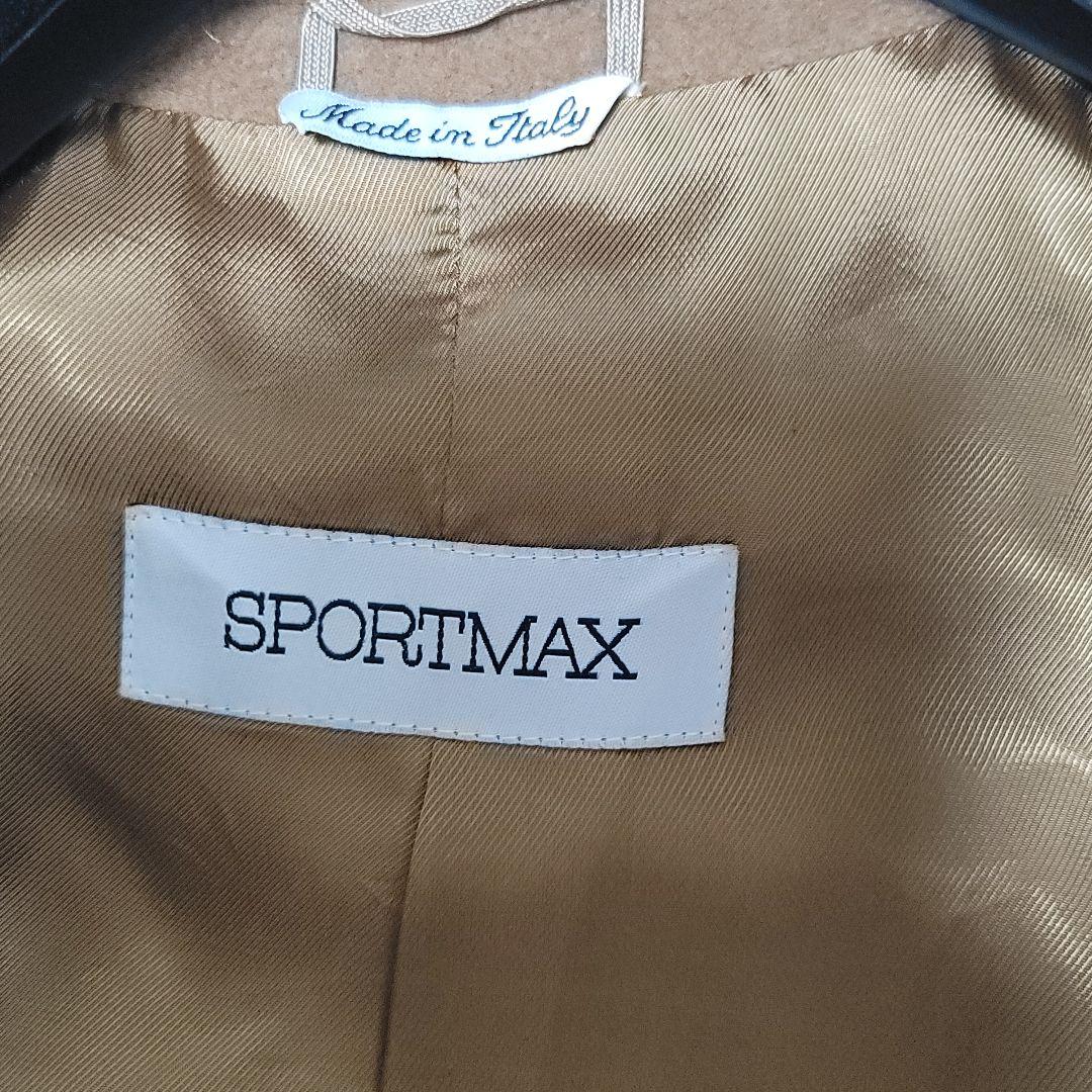 美品✨マックスマーラ スポーツマックス ロングコート カシミヤ 大きいサイズ