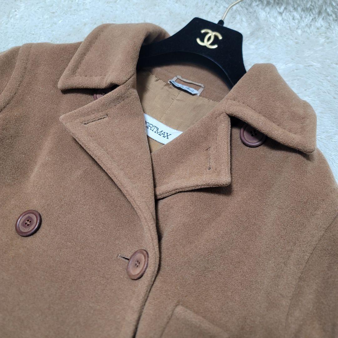 美品✨マックスマーラ スポーツマックス ロングコート カシミヤ 大きいサイズ
