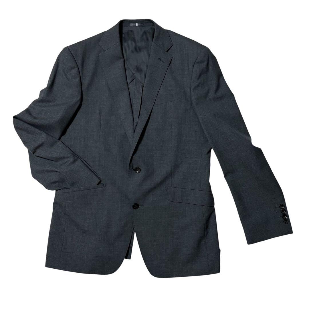 【おまけ付】スーツセレクト スリーピース 背抜き ビジネス 冠婚葬祭 AB6