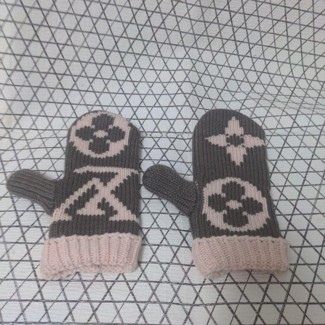 LOUIS VUITTON　手袋　ミトン　ニット