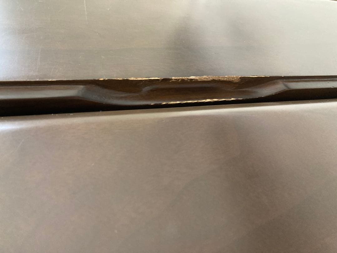 NITORI ニトリ 6段　ハイチェスト ペルレ80 ダークブラウン