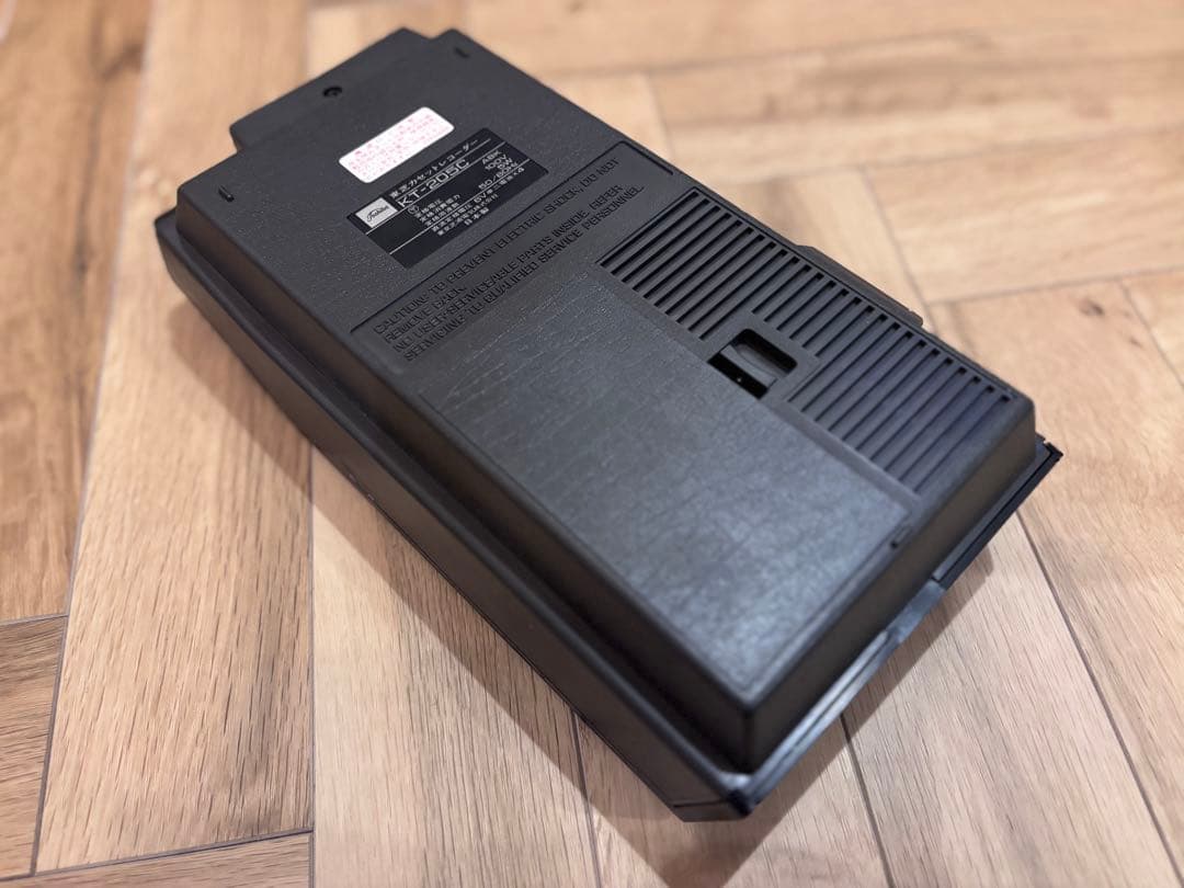 昭和レトロ TOSHIBA KT-205C カセットプレイヤー 実働 付属品多数