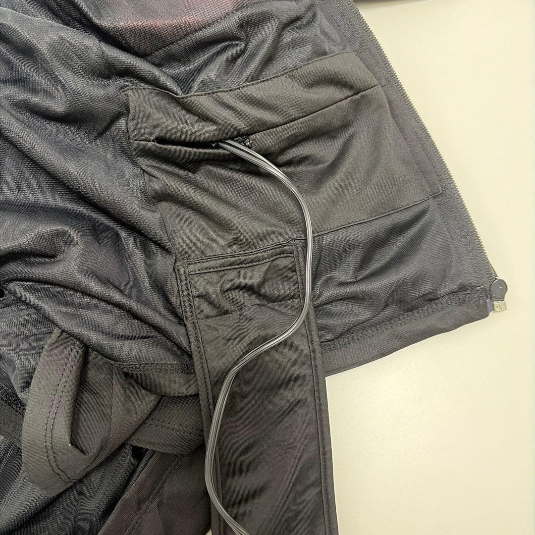 コミネ ek-317 ストレッチ電熱インナーウェア 未使用品！XL ブラック