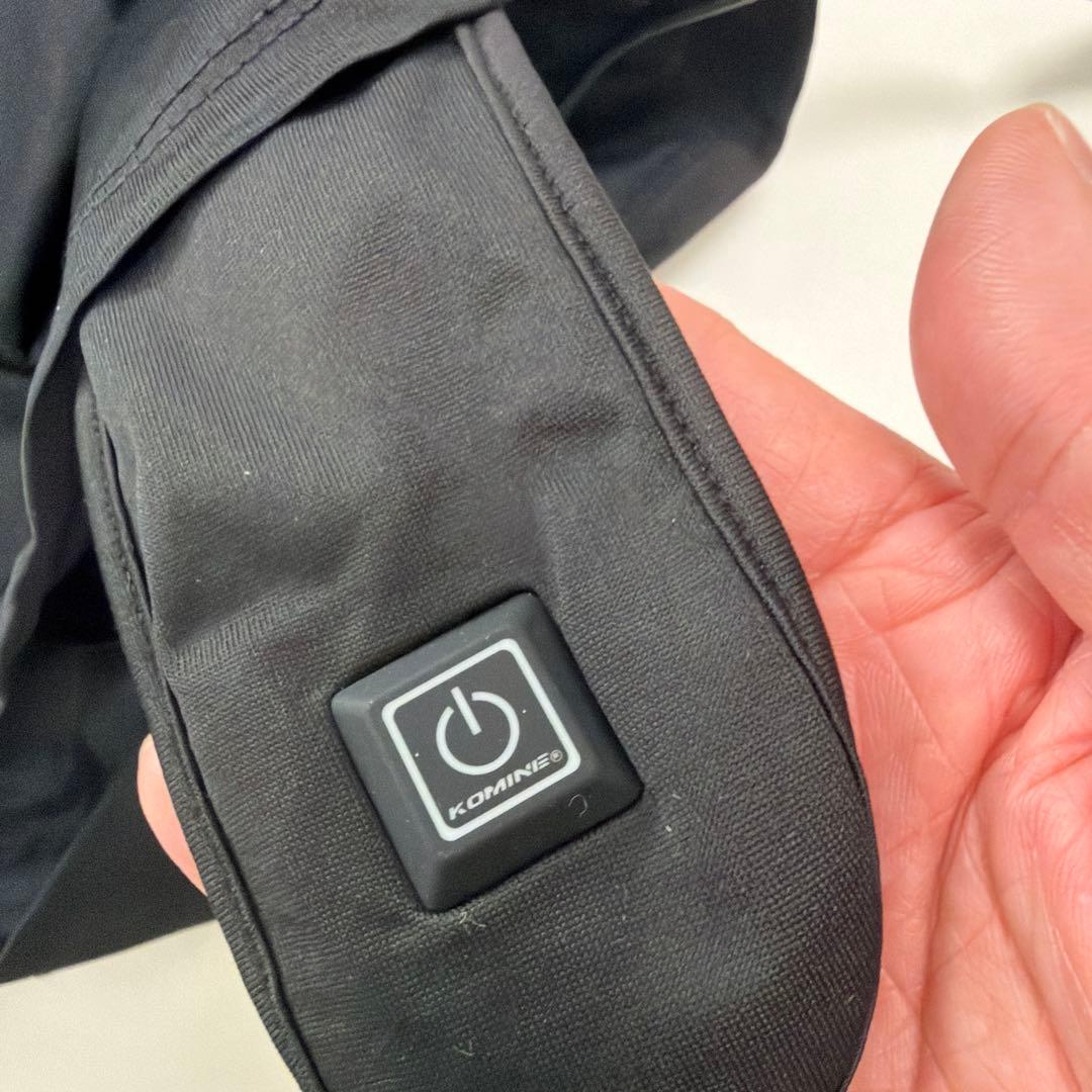 コミネ ek-317 ストレッチ電熱インナーウェア 未使用品！XL ブラック