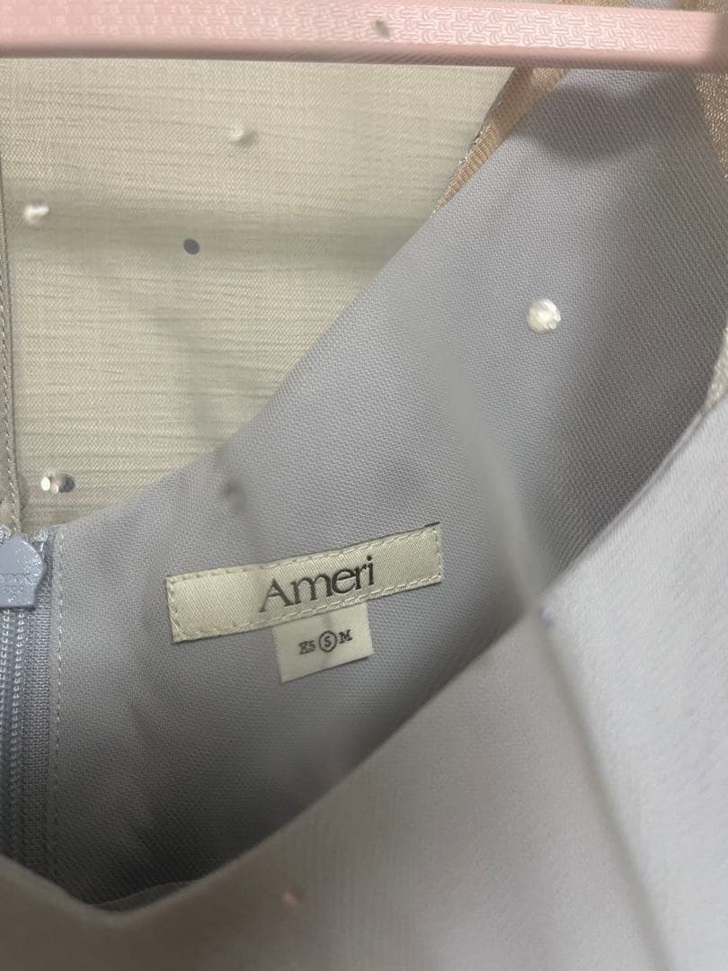 2WAY BIJOU RUFFLE TOP SET ROMPERS サックス S