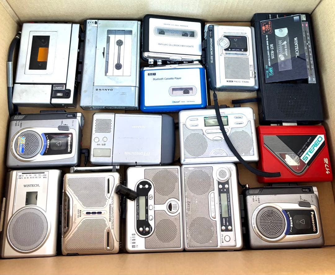 カセットプレーヤー ジャンク品 大量まとめセット